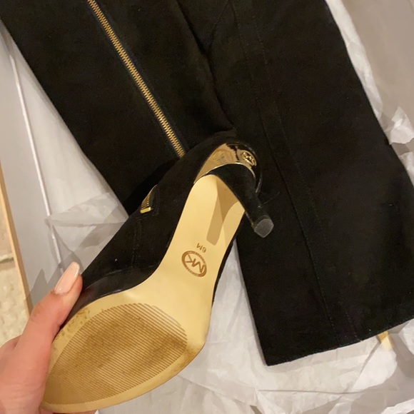 Michael Kors black heel boots - Picture 3 of 4
